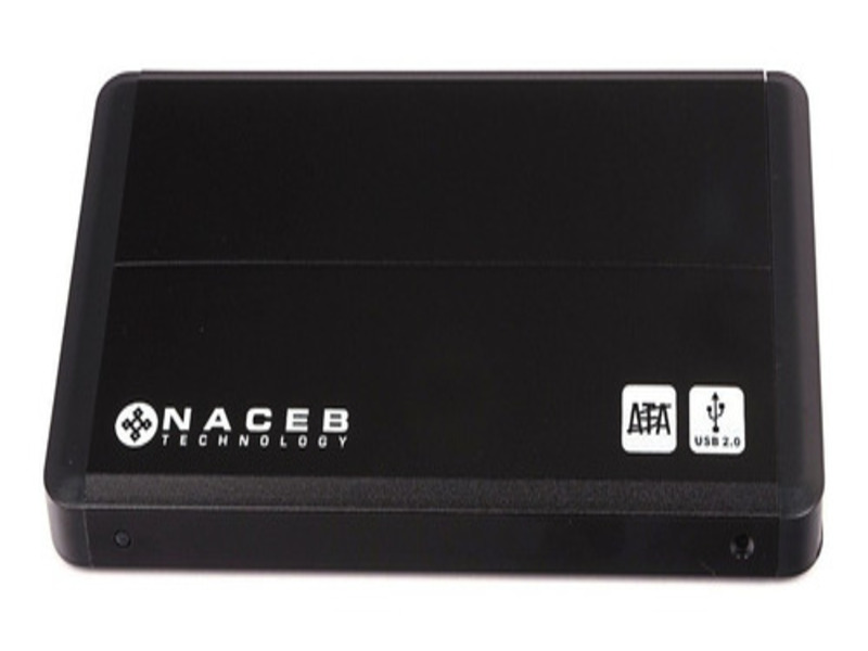Gabinete Disco Duro 2.5 Sata Usb 2.0 Aluminio Naceb Na-280