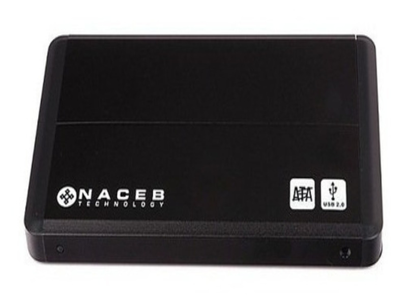 Gabinete Disco Duro 2.5 Sata Usb 2.0 Aluminio Naceb Na-280