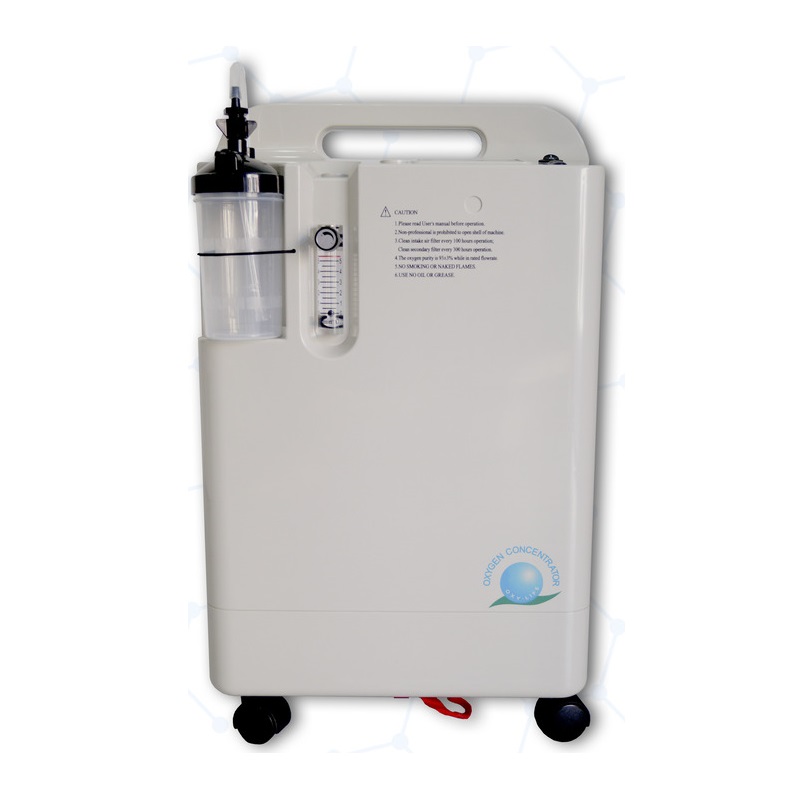 CONCENTRADOR DE OXÍGENO 5 LITROS LONGFIAN 24/7 FIJO C/ ACCESORIOS 