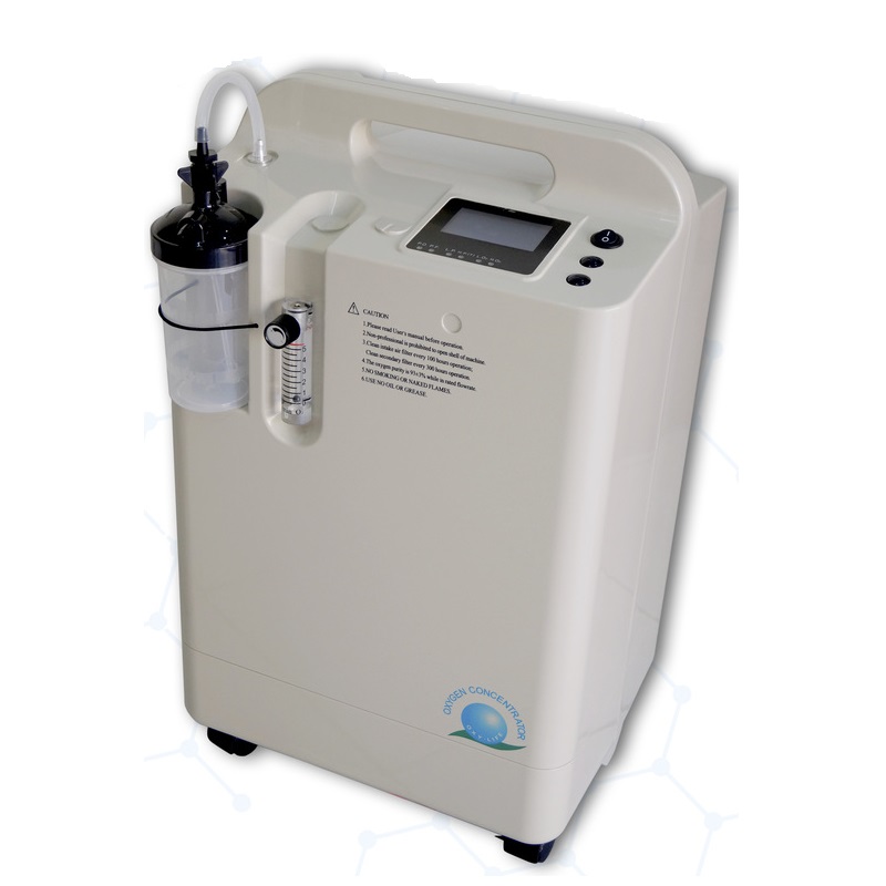 CONCENTRADOR DE OXÍGENO 5 LITROS LONGFIAN 24/7 FIJO C/ ACCESORIOS 