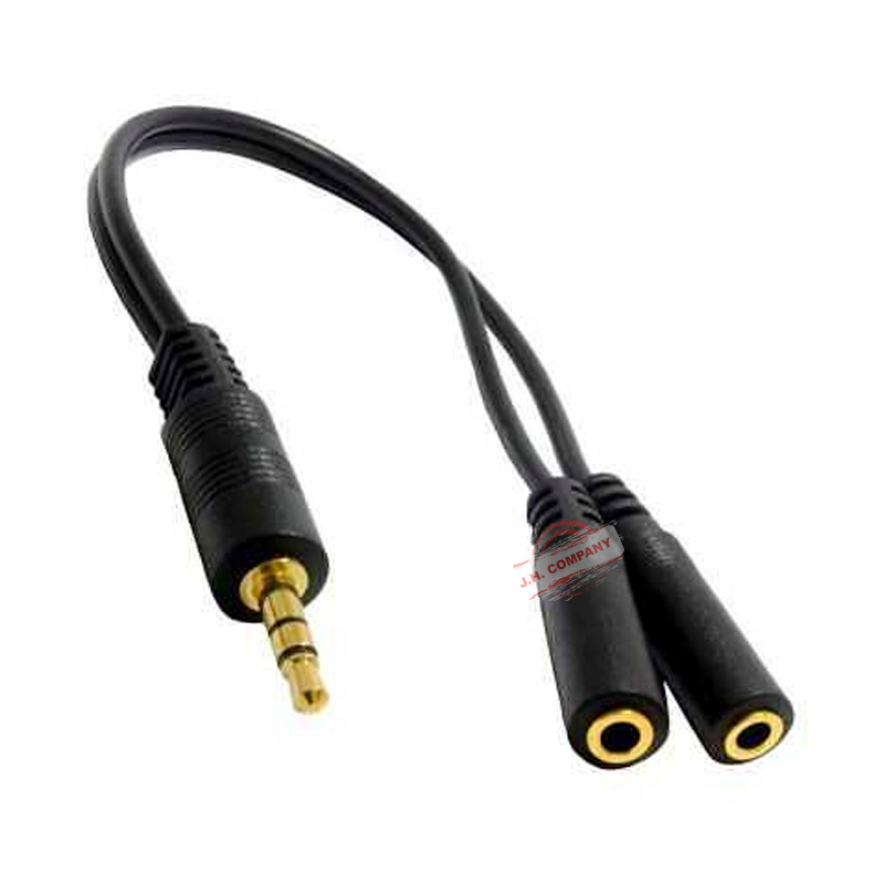 Adaptador Trs Macho A Trrs Hembra Doble 3.5 Audio Video 3.51X2
