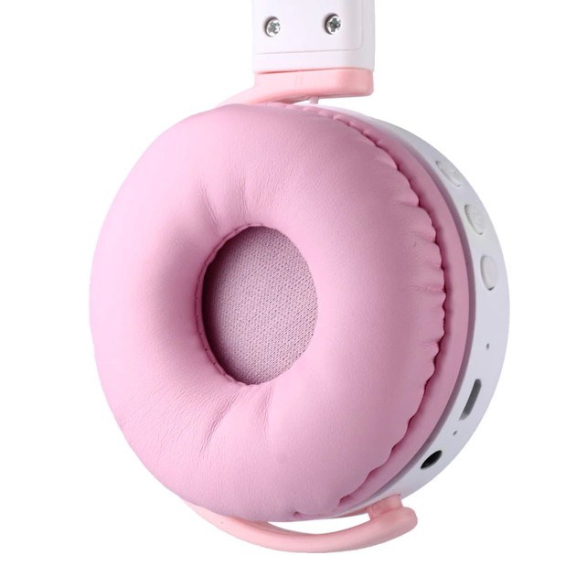 Audifonos Bluetooth Inalambricos Kawaii Diadema Manos Libres Led
