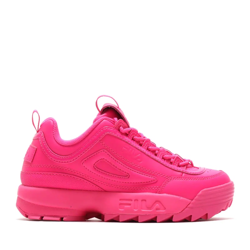 TENIS FILA DISRUPTOR II PREMIUM MUJER ROSA 5XM01295-650
