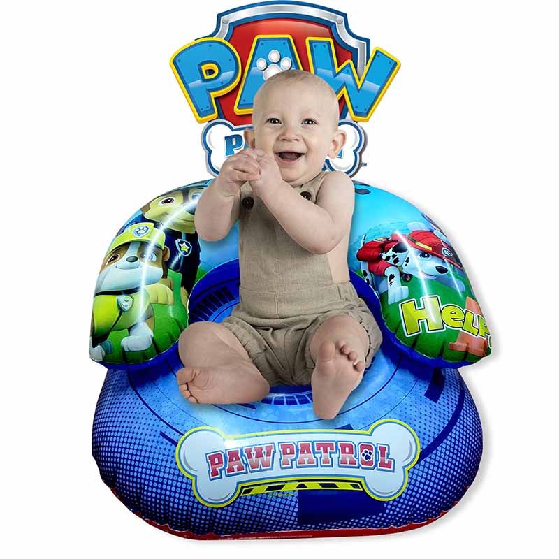 Sillón inflable Paw Patrol para niño
