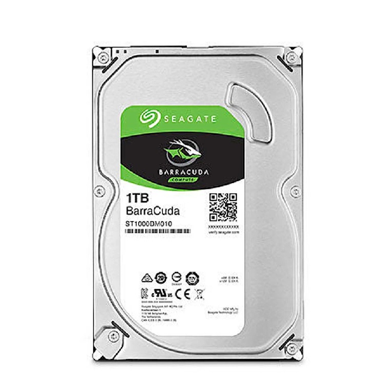 DD INTERNO SEAGATE BARRACUDA 3.5 1TB SATA3 6GB/S 7200RPM 64MB PC DVR ST1000DM010 SEGURIDAD CAMARAS