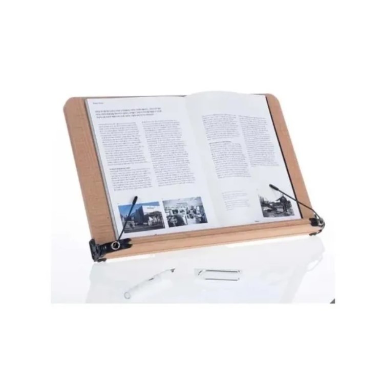Soporte para Libros Estilo Madera Sysmax 661393 - Café