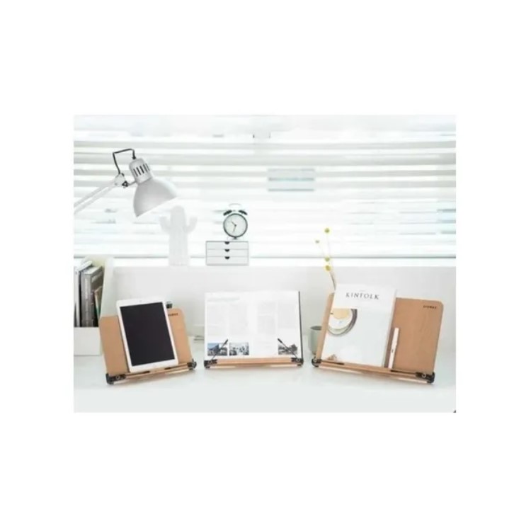 Soporte para Libros Estilo Madera Sysmax 661393 - Café
