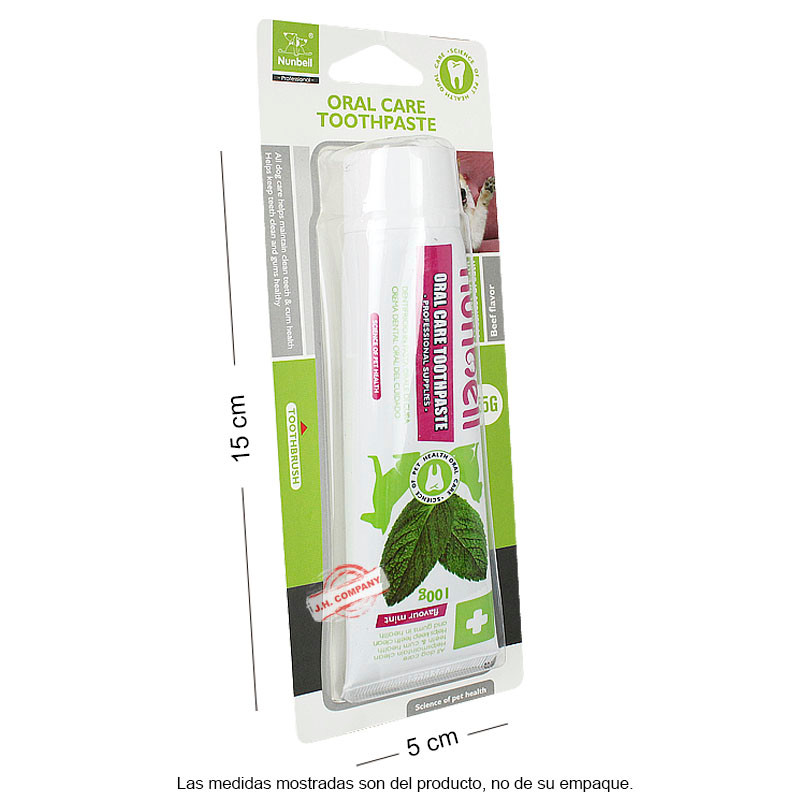 Pasta Dental Para Perro O Gato 100 Grs Hierba Buena Fancy 16554