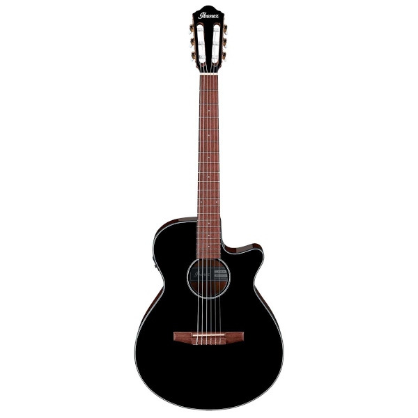 IBANEZ GUITARRA ELECTROACUSTICA NEGRO AEGN-BKH 		