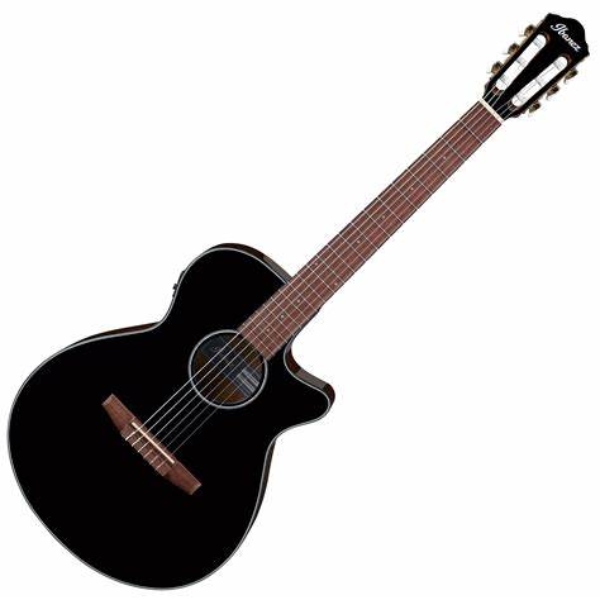 IBANEZ GUITARRA ELECTROACUSTICA NEGRO AEGN-BKH 		