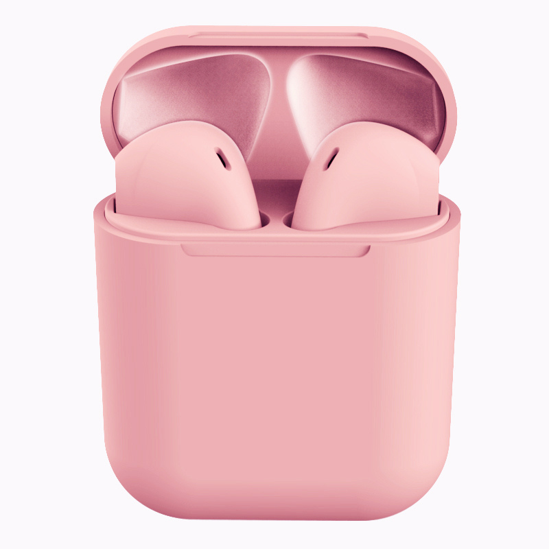 Audífonos INPODS 12 macaroon Bluetooth Rosa