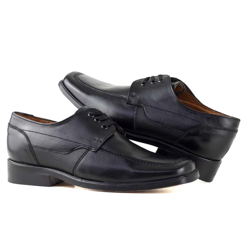 ZAPATOS TIPO OXFORD KARSSON JUVENIL SUELA DE CUERO 278 NEGRO