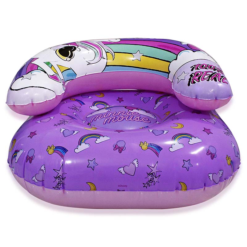 Sillón inflable Minnie Mouse para niños