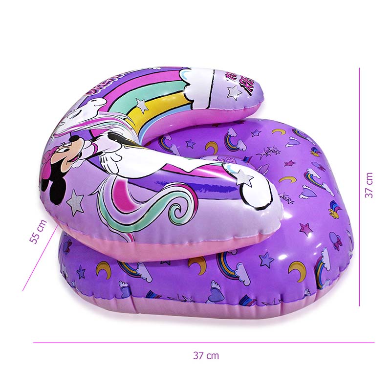 Sillón inflable Minnie Mouse para niños