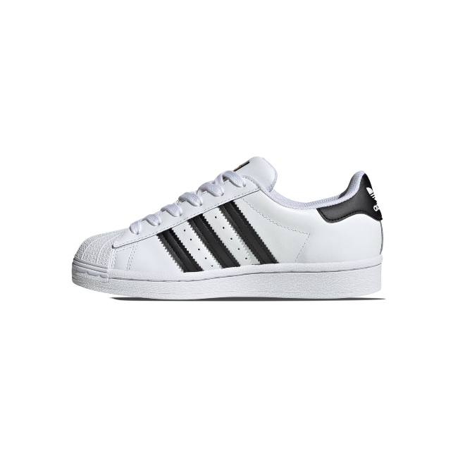 TENIS ADIDAS SUPERSTAR J BLANCO MUJER FU7712