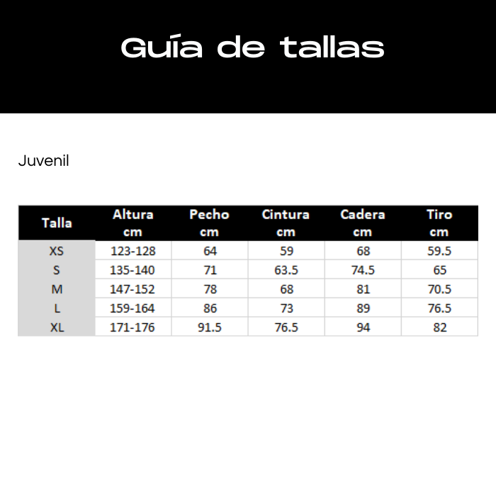 tallas jersey adidas