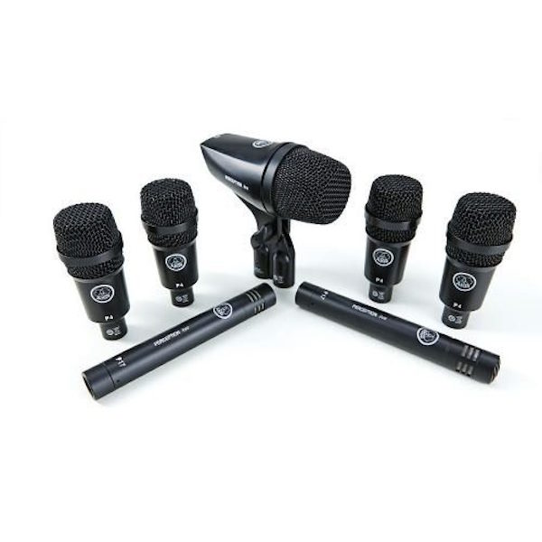 Kit 7 Micrófonos P/ Batería, Akg Drum Set Session I