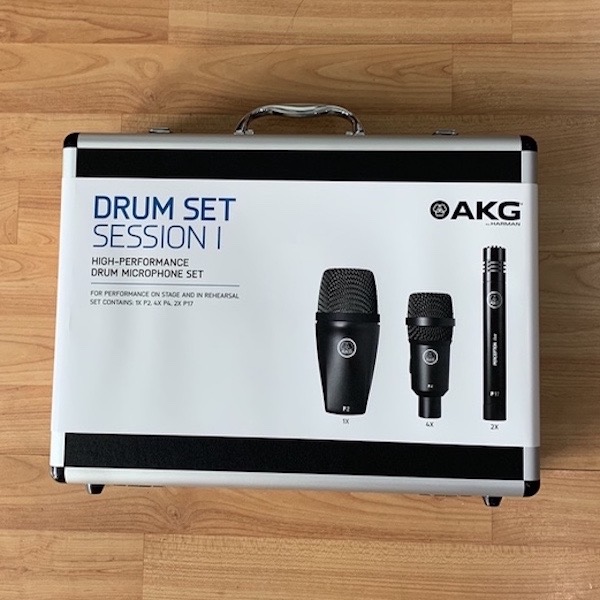 Kit 7 Micrófonos P/ Batería, Akg Drum Set Session I