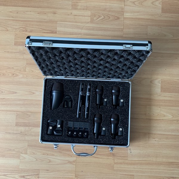 Kit 7 Micrófonos P/ Batería, Akg Drum Set Session I
