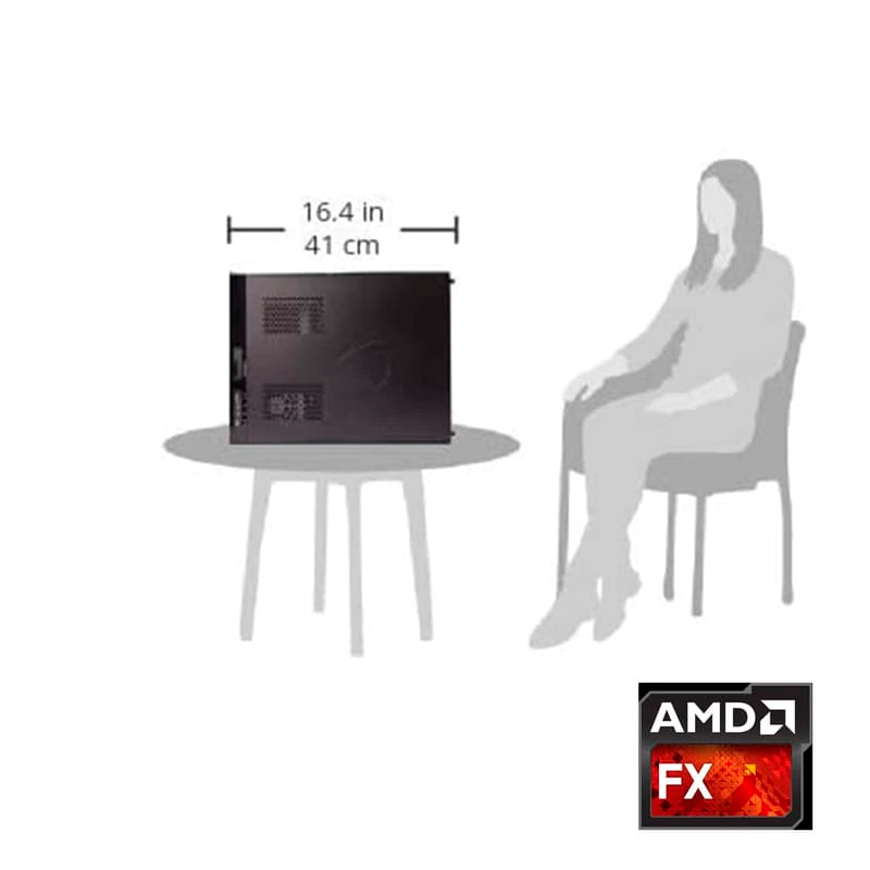 Pc Gamer Amd Fx 9830p Ssd 240gb + 1tb Ram 8gb Ddr4 + Audífonos + Kit de teclado