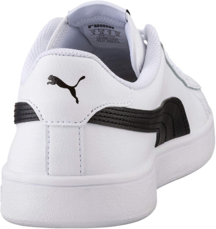 TENIS PUMA SMASH V2 BLANCO NEGRO HOMBRE 365215-01
