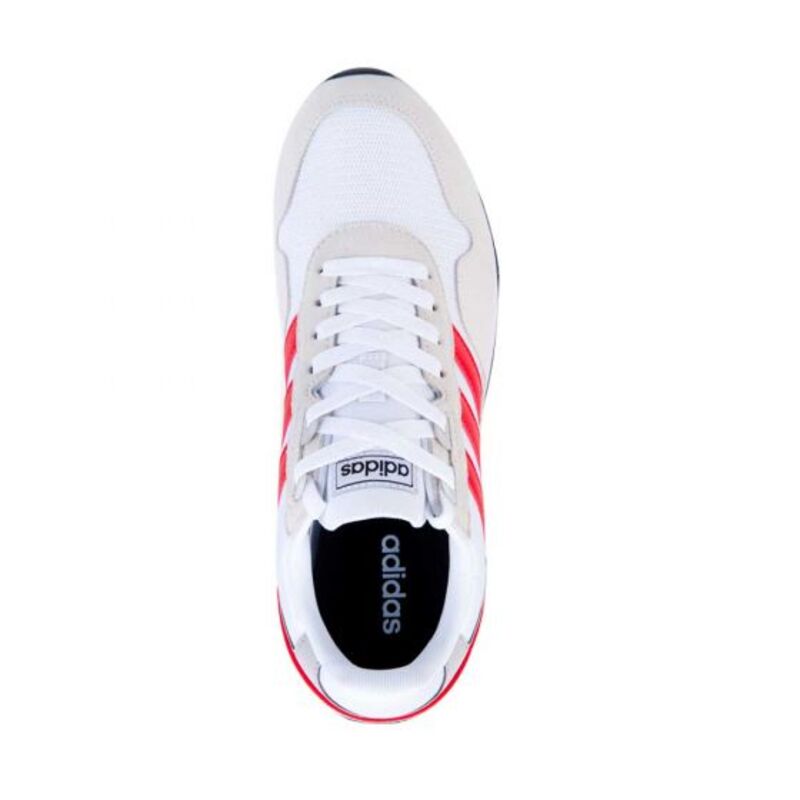 TENIS CASUAL PARA HOMBRE COLOR BLANCO ADIDAS 8K 2020 8035