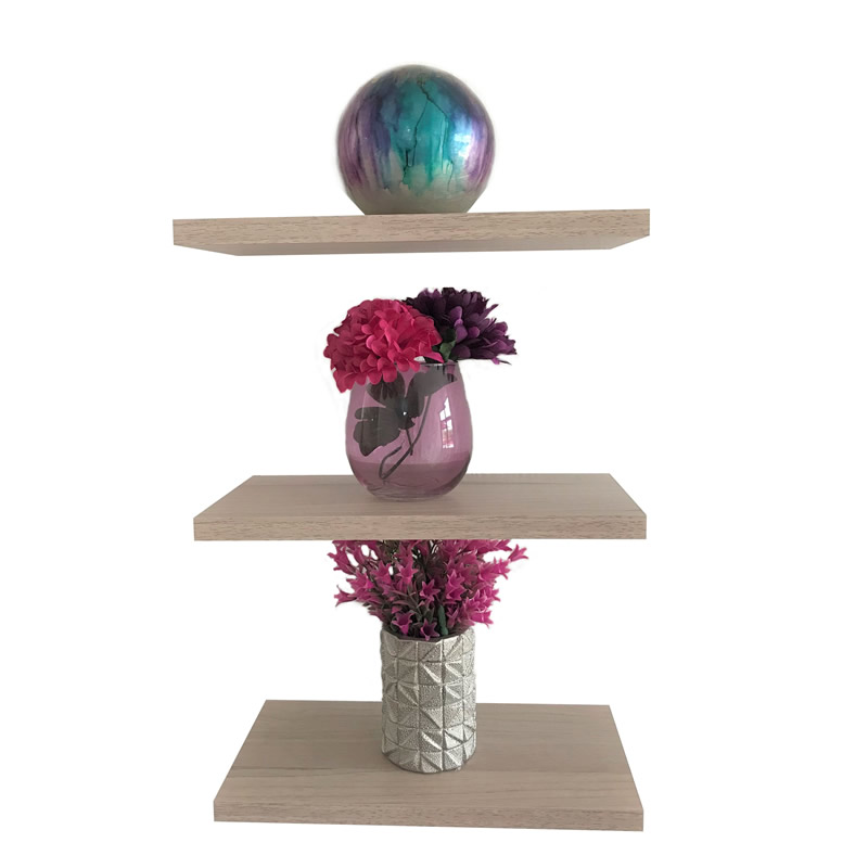 Repisas Flotantes Minimalistas de 30 cm x 15 cm Melamina Modernas Vintage