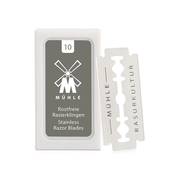 Muhle Navajas Doble Filo Platino Con 10 Pz