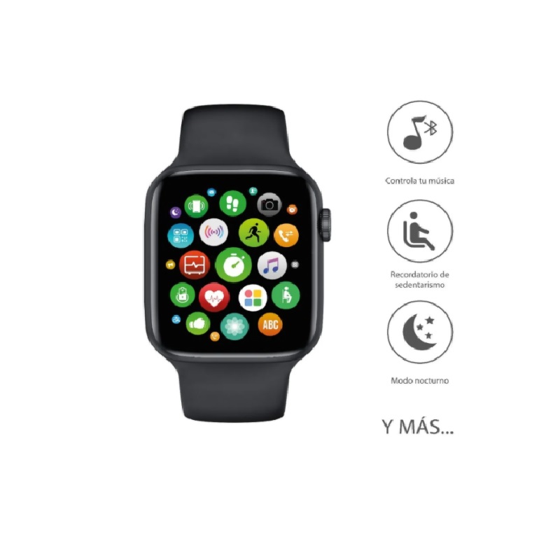 Reloj Inteligente Smartwatch Ztx T500 25.4mm multifuncional Premium Verde