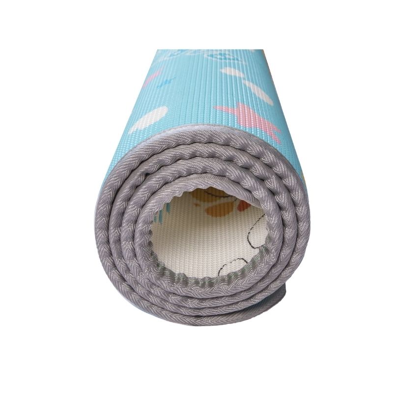 Tapete de juego Papu Baby enrollable multiusos 1.50 x 1.80 para bebés y niños