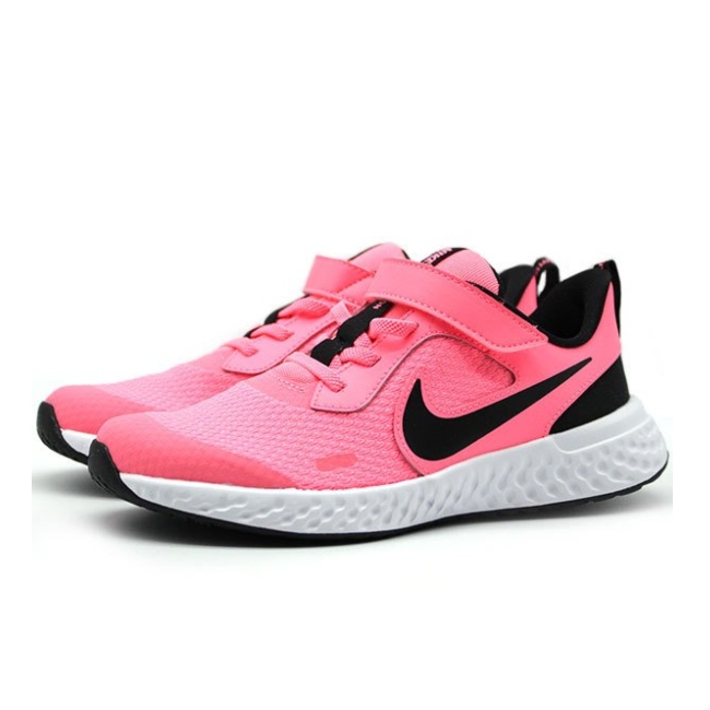 TENIS NIKE REVOLUTION 5 ROSA/NIÑAS BQ5672-602