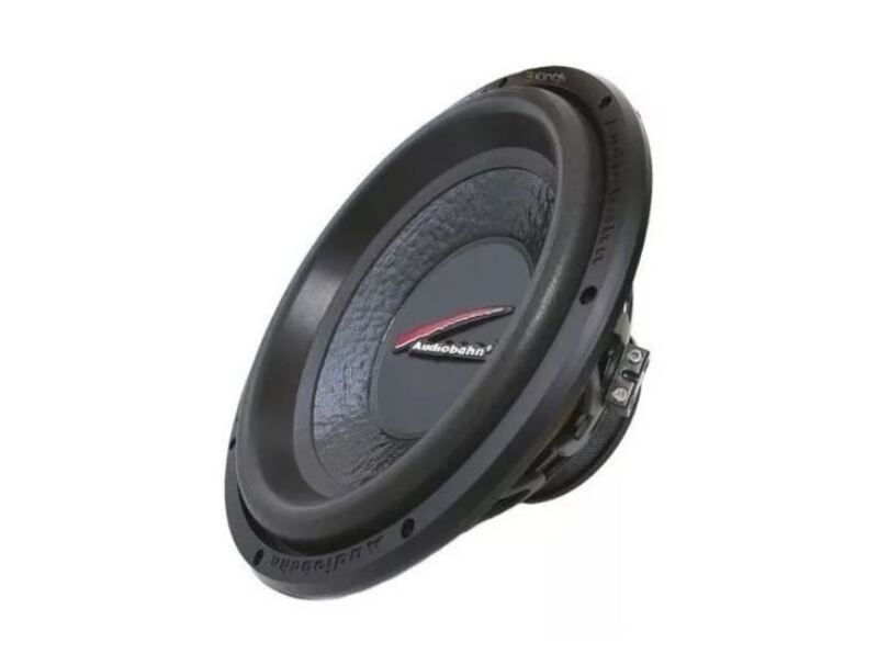 Woofer 12 Pg Doble Bobina Audiobahn 400 Watts Aw1251m