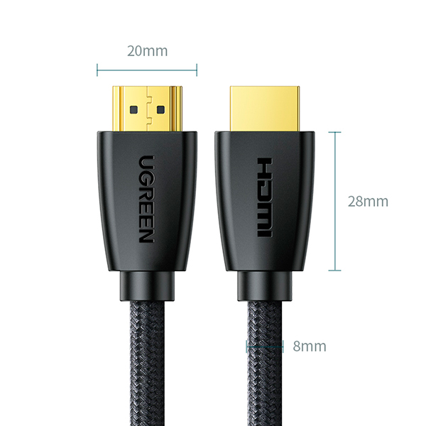 Cable HDMI UGREEN M/M de 2 metros 40410