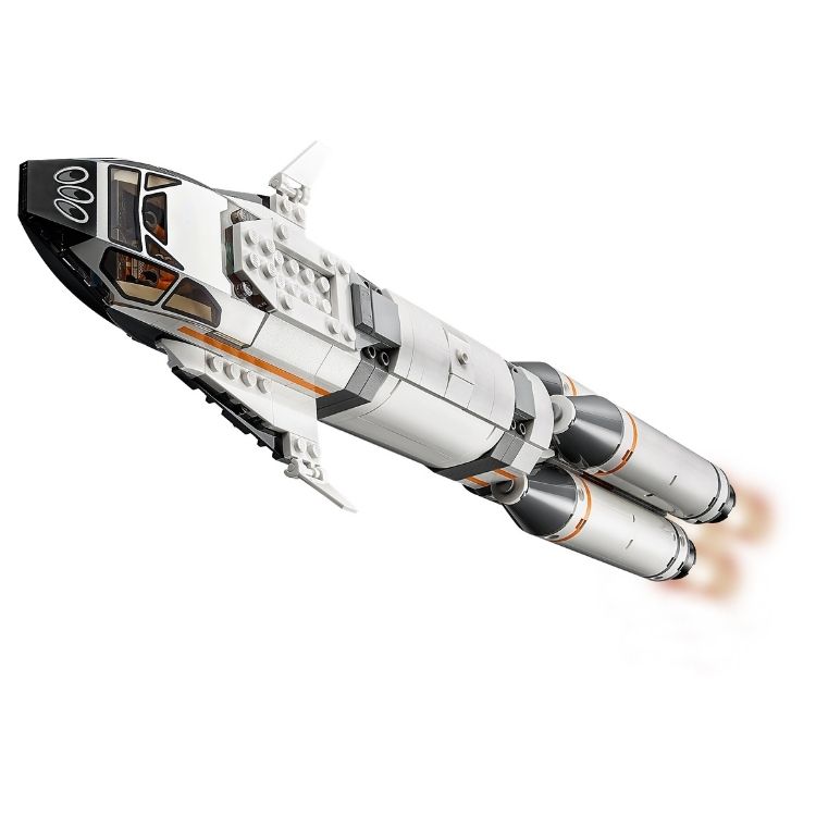 Lego 60229 Ensamblaje y Transporte del Cohete