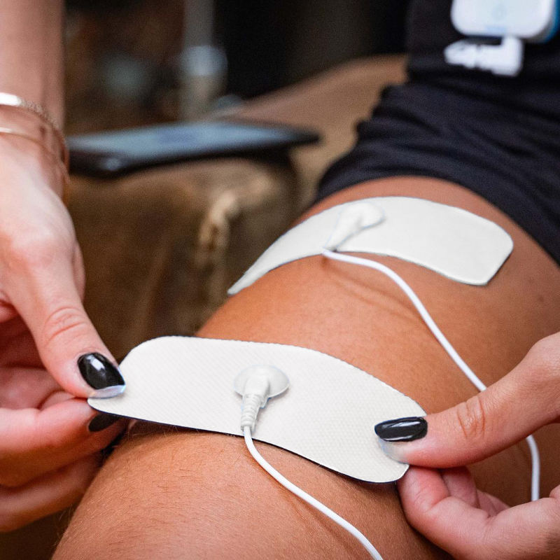 4 Electrodos Parches Pads Almoadhillas SensaMed 4x8 Beurer Em-41 Em-49 Em-80 Pinook Vak SOQI Electro Reflex Energizer