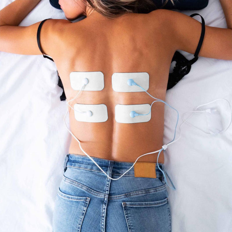 4 Electrodos Parches Pads Almoadhillas SensaMed 4x8 Beurer Em-41 Em-49 Em-80 Pinook Vak SOQI Electro Reflex Energizer