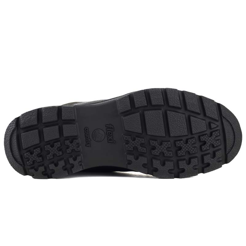 BOTINES PARA CABALLERO FLEXI COUNTRY ESTILO OUTDOOR 406001 NEGRO ORIGINALES