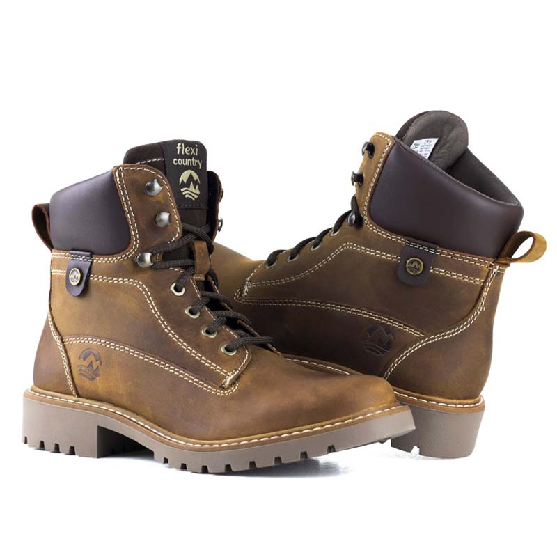 BOTAS URBANAS OUTDOORS FLEXI PARA DAMA 37816 TAN ORIGINALES