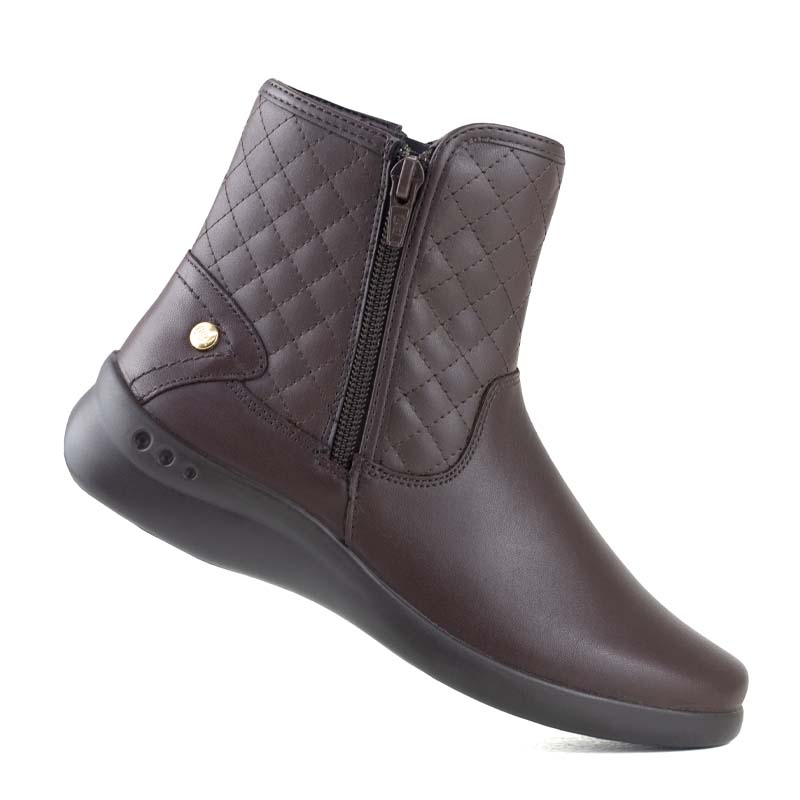 BOTAS COMODAS PARA DAMA FLEXI ORIGINALES CASUAL 48330 CHOCOLATE ORIGINAL