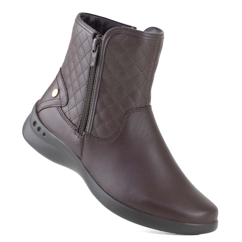 BOTAS COMODAS PARA DAMA FLEXI ORIGINALES CASUAL 48330 CHOCOLATE ORIGINAL