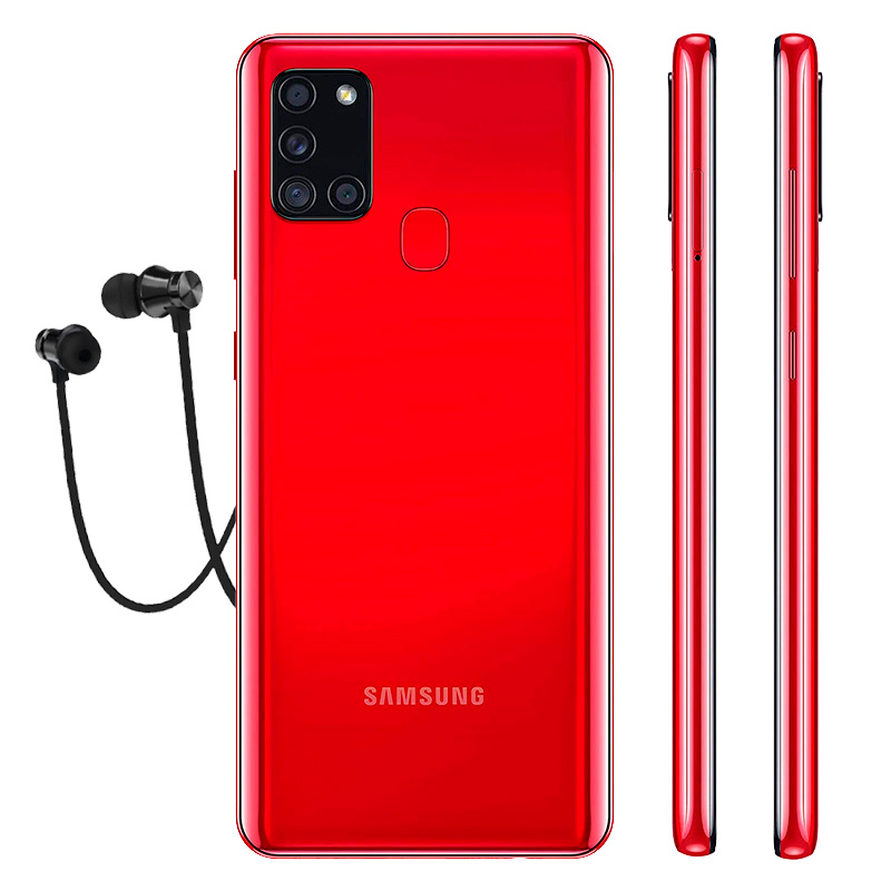Celular Samsung Galaxy A21s 32Gb Rojo