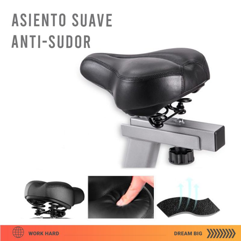 Bicicleta Para Hacer Ejercicio Spinning Fija Estática 6kg Hasta 150kg.