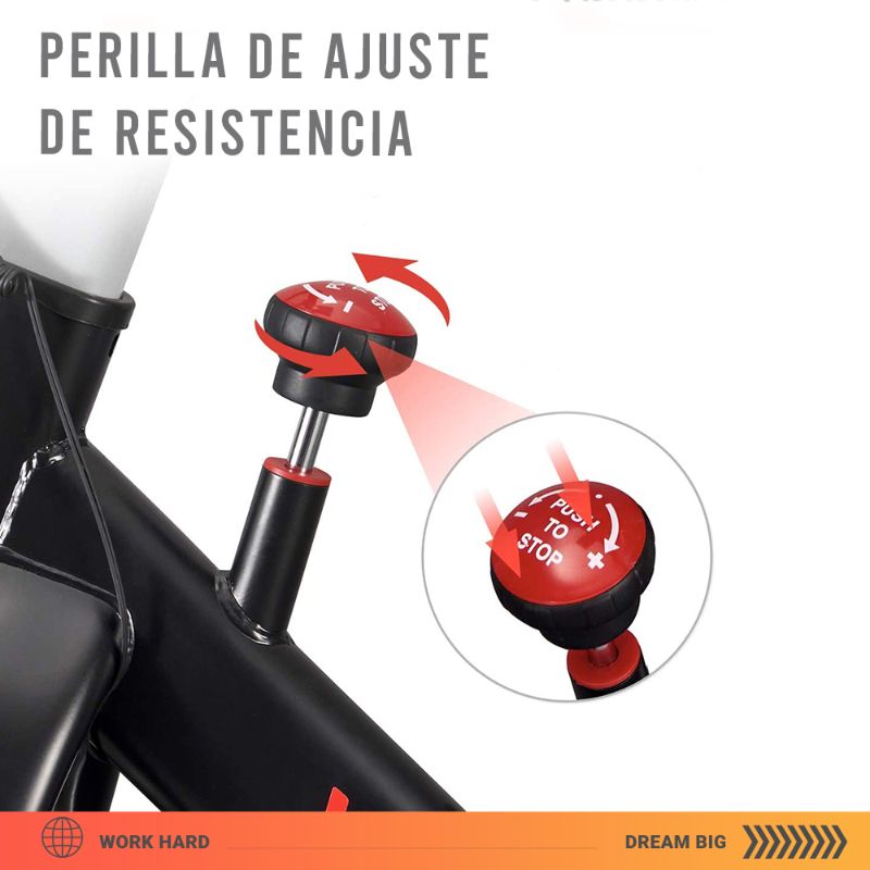 Bicicleta Para Hacer Ejercicio Spinning Fija Estática 6kg Hasta 150kg.