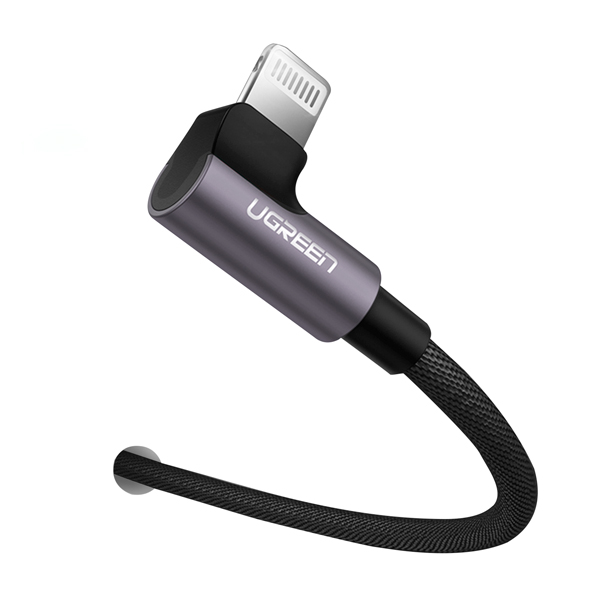 Cable de Carga UGREEN USB-A a Lightning M/M Trenzado para Iphone 1 metro 60521