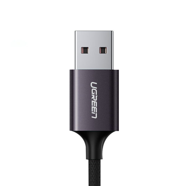 Cable de Carga UGREEN USB-A a Lightning M/M Trenzado para Iphone 1 metro 60521