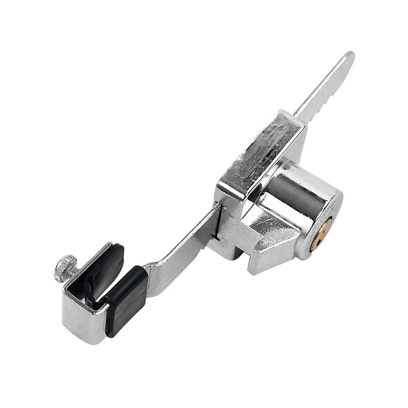 Cerradura Para Vitrina de Cristal Phillips Cromo