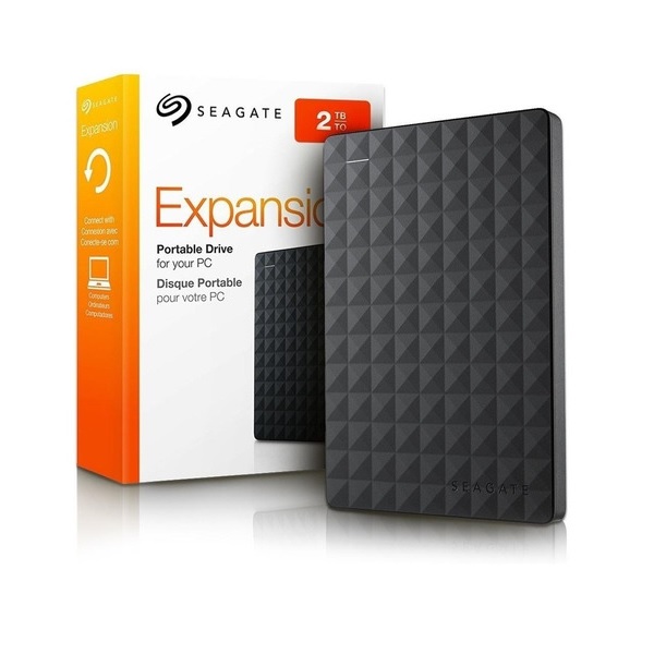 DISCO DURO EXTERNO EXPANSION PORTATIL 2TB 2.5 NEGRO USB 3.0 WINDOWS STEA2000400 PC LAP VIDEOS FOTOS ARCHIVOS