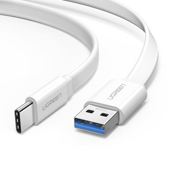 Cable de Carga UGREEN USB-A 2.0 a USB-C Niquelado 1 metro 60121
