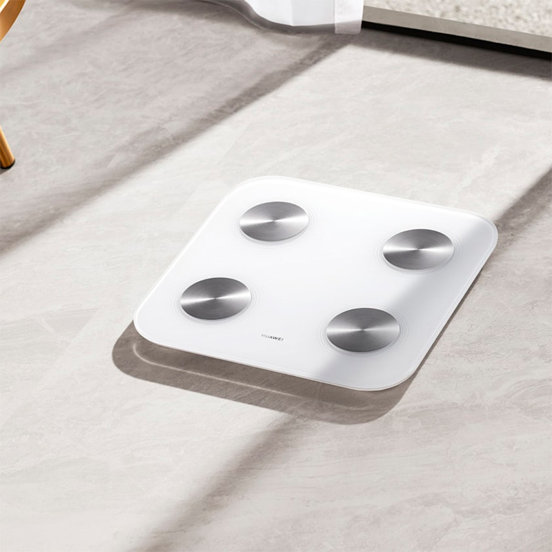 Báscula inteligente de grasa corporal HUAWEI Scale 3 10-Conexiones Wi-Fi y Bluetooth + Bascula Digital De Bolsillo