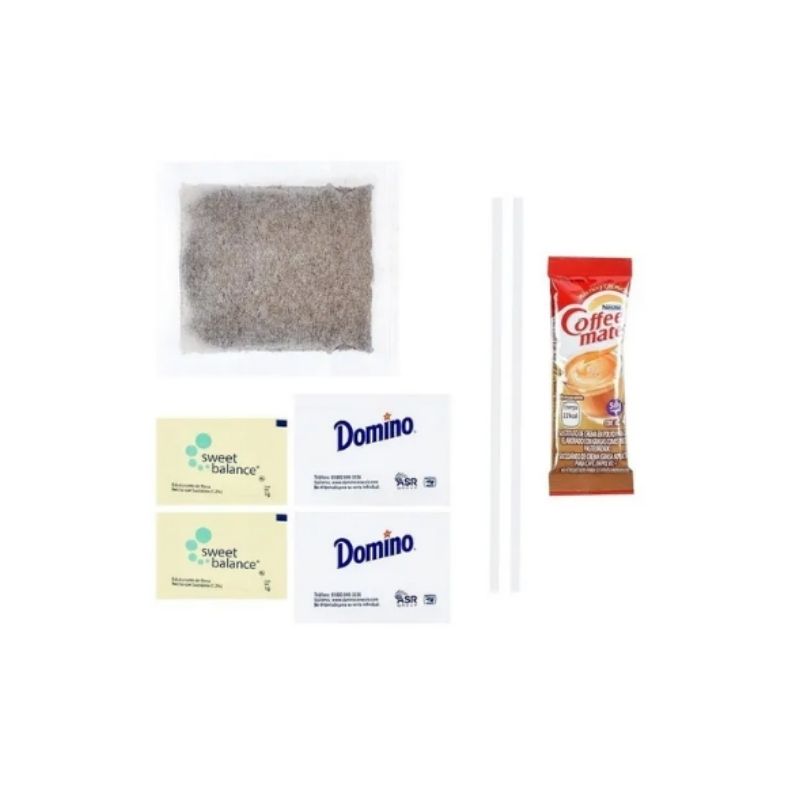 Kit Hotelero Café San Lorenzo Descafeinado Caja 100 Pzas (amenities)